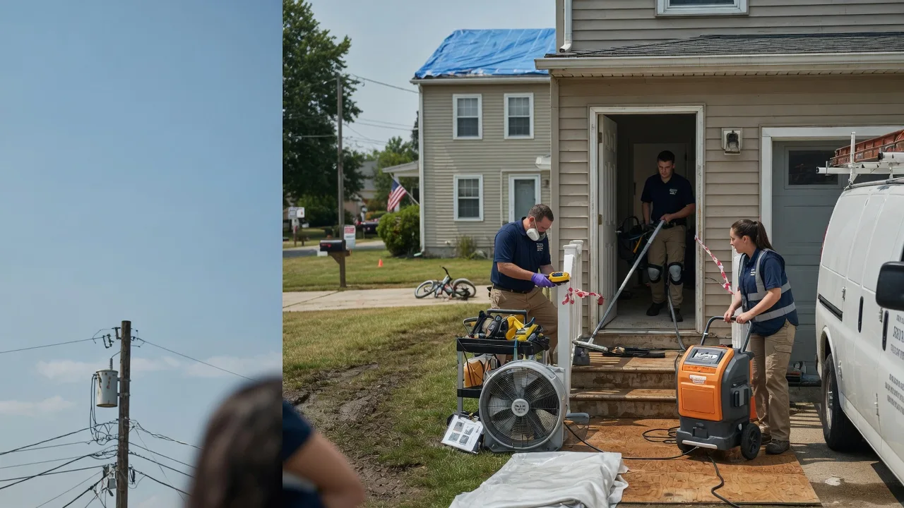 Water Damage Repair in Wheeling, MO near me